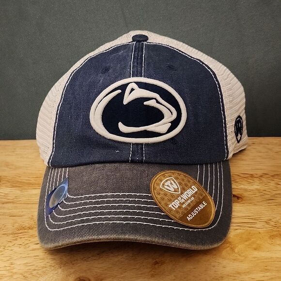 Top of the World Penn State Denim Snapback - New - Picture 1 of 5